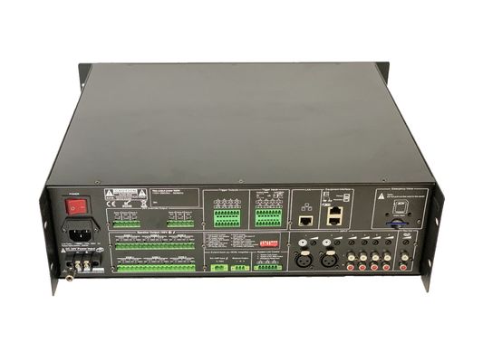 500W 6 구역 에박 음성 경보 컨트롤러 금속 학교에서 도망쳐 수업을 빼먹는 행위 시스템 증폭기