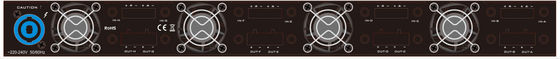 등급 D 8ch 프로 오디오 증폭기 RMS 파워 앰프 8×350W 8 오옴