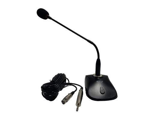 가벼운 DC3V PA 마이크로폰 시스템 테이블 탑 마이크 200Ohms