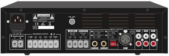 전문적 PA 믹서 Amp 60W 오디오 증폭기 높은 온도 저항