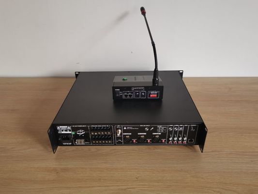 맥스 8 원격 확성기 증폭기 6 구역 120W 전력 증폭기를 지원하세요