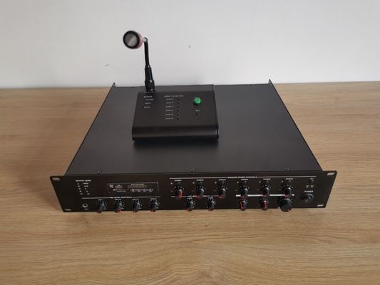 맥스 8 원격 확성기 증폭기 6 구역 120W 전력 증폭기를 지원하세요