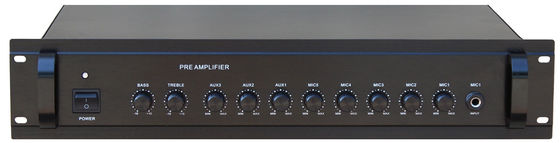 AC220V 240V 공중 어드레스 시스템 오디오 프리 증폭부 신호 처리 장비