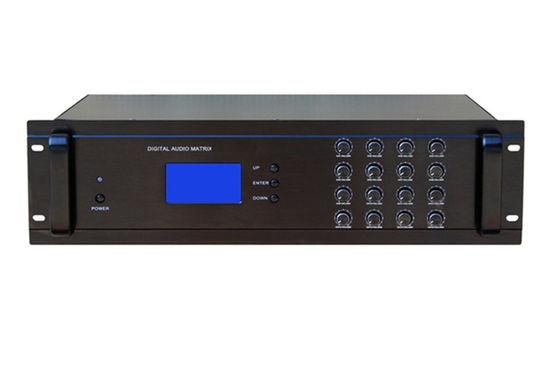 FTD AC110V 50Hz 오디오 제어 매트릭스 앰프 16 입력과 16개 출력