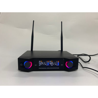블루투스 스피커와 전문적 PA 스피커 용량 제어기 UHF 무선 마이크 시스템