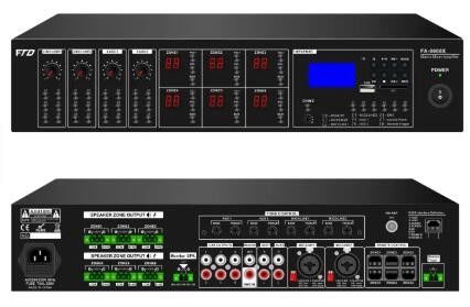 USB/SD/FM/BT와 새로운 도착하 19 &quot; 랙 사이즈 매트릭스 믹서 증폭기
