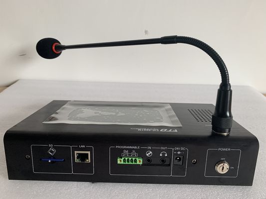 Dc 24v IP 네트워크 확성기 원격 터치 스레엔 마이크