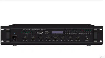 가득 찬 공공 주소 시스템은 6 구역에게 MP3과 FM과 120w 증폭기 오디오를 할당했습니다